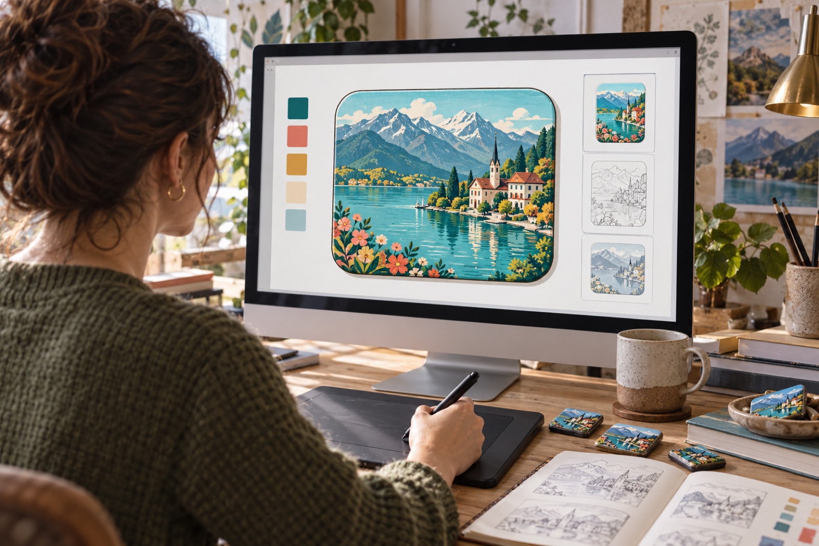 Concept image: design previews for magnets